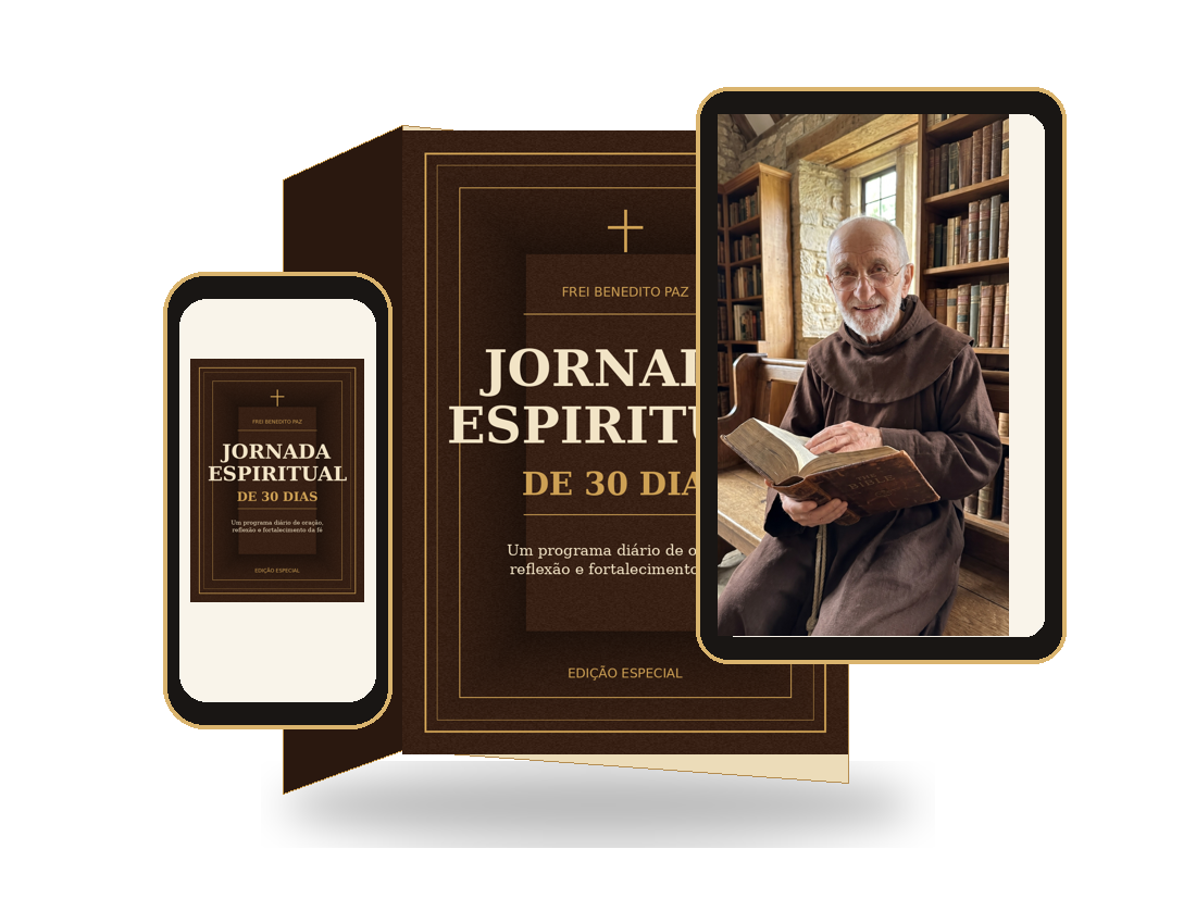 Mockup do Programa Jornada Espiritual de 30 Dias
